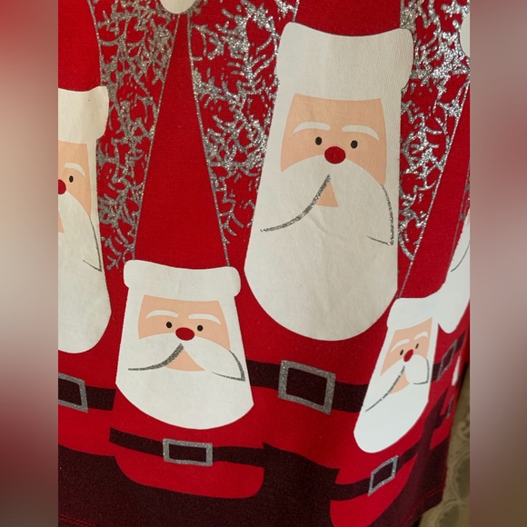 MAC & BELLE L/S RED SANTA SHIRT - SZ SMALL - Picture 3 of 5